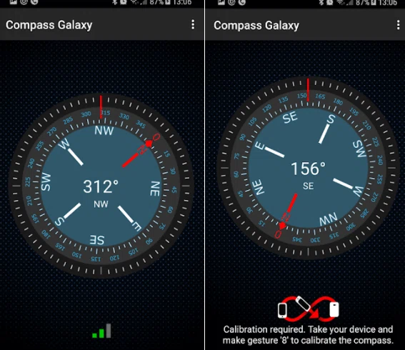 Meilleure application Compass pour Android