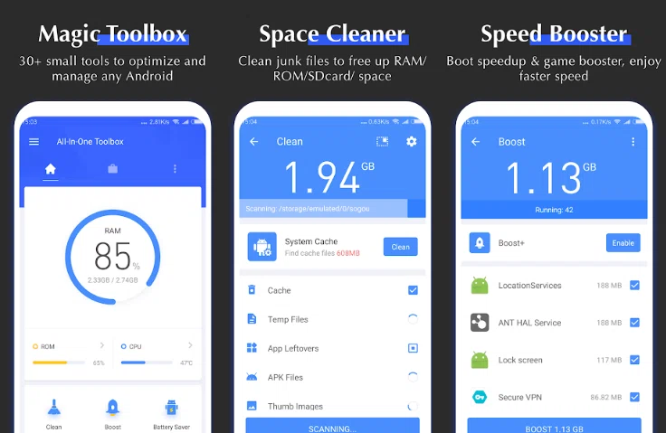 Meilleur Nettoyeur et Booster pour Android en 2022