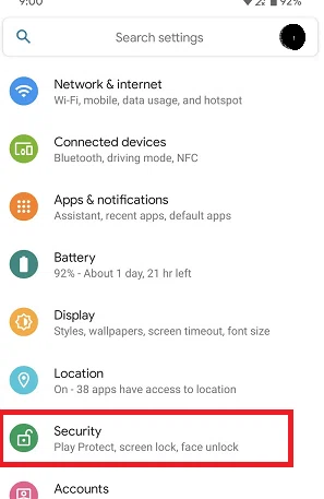 Comment désactiver le verrouillage de l'écran sur Android