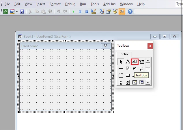 How to add a text box in Excel