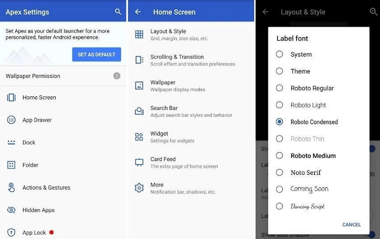 Comment changer le style de police sur un téléphone Android