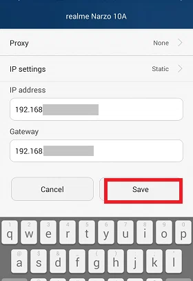 Comment changer l'adresse IP sur Android
