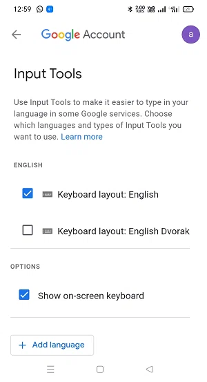 Comment changer la langue sur Android