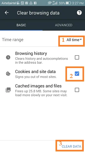 Comment effacer les cookies sur Android