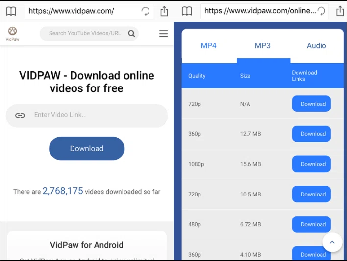 Comment télécharger de la musique depuis Youtube sur Android