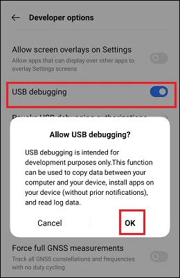 Comment activer ou désactiver les options de développement sur Android