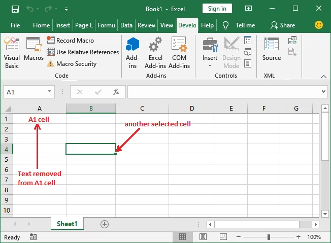 How to record a macro in Excel