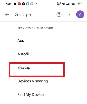 Comment restaurer un téléphone Android à partir de Google Backup