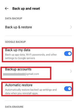 Comment restaurer un téléphone Android à partir de Google Backup