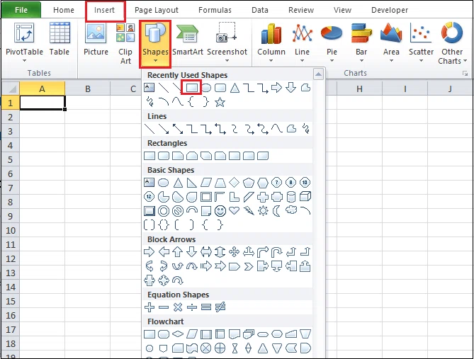 How to set background image in Excel