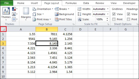 How to set background image in Excel