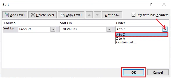 Comment trier dans Excel