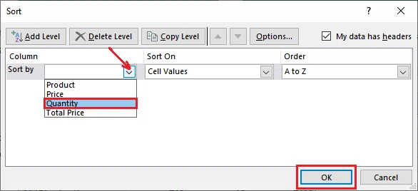 Comment trier dans Excel