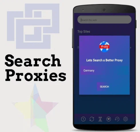 Applications de navigateur proxy pour Android