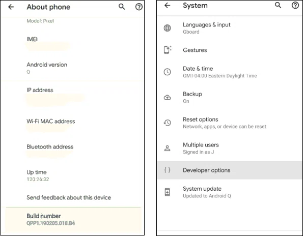 Mise en miroir d'écran sous Android