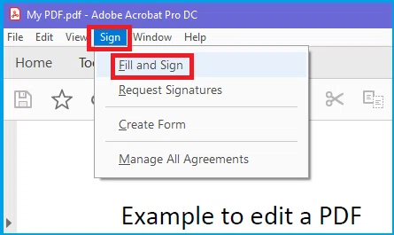 Ajouter une signature au PDF