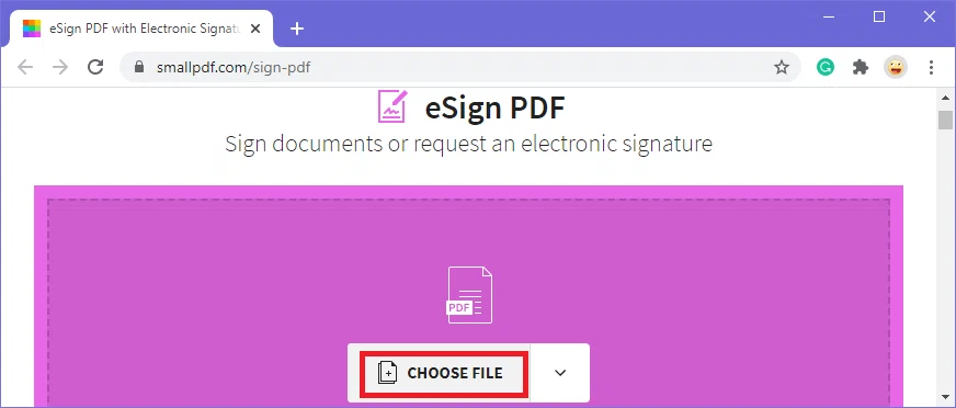 Ajouter une signature au PDF