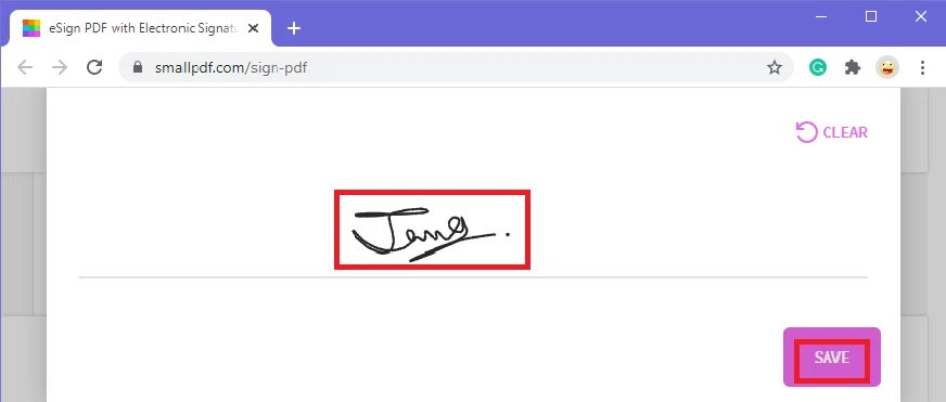 Ajouter la signature au PDF