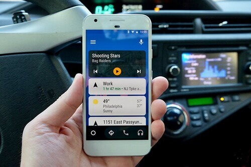 spotify dans la voiture via android auto
