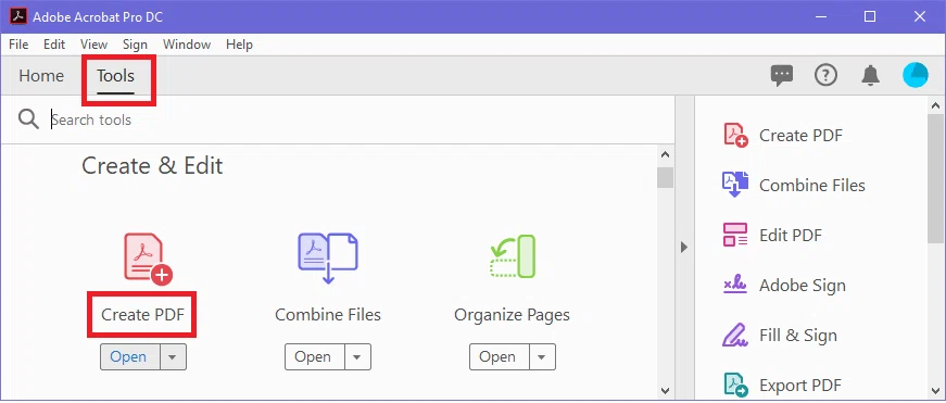 Convertir Word en PDF