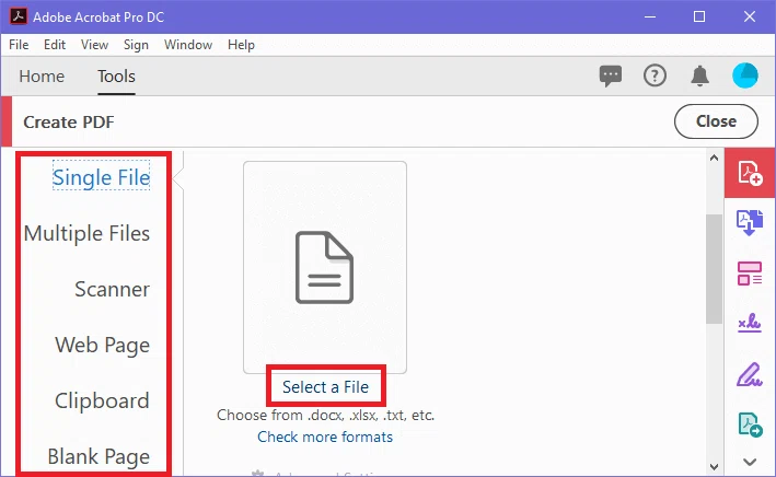 Convertir Word en PDF
