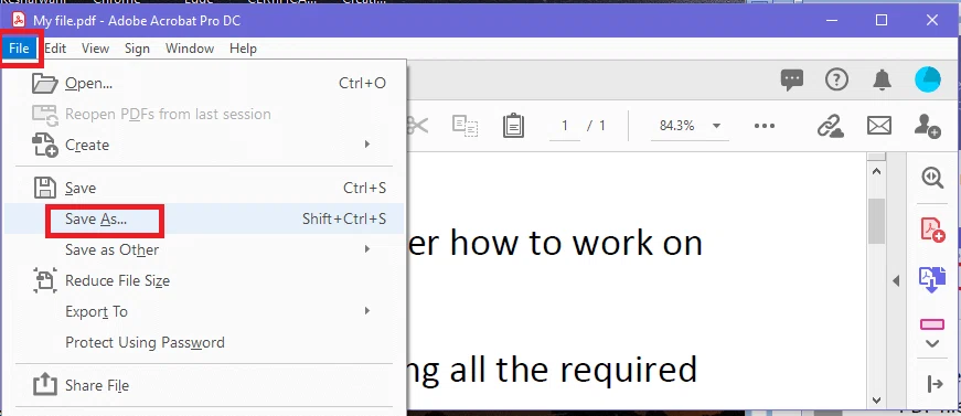 Convertir Word en PDF