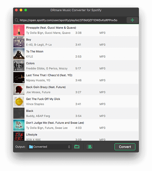 drmare spotify to mp3 converter