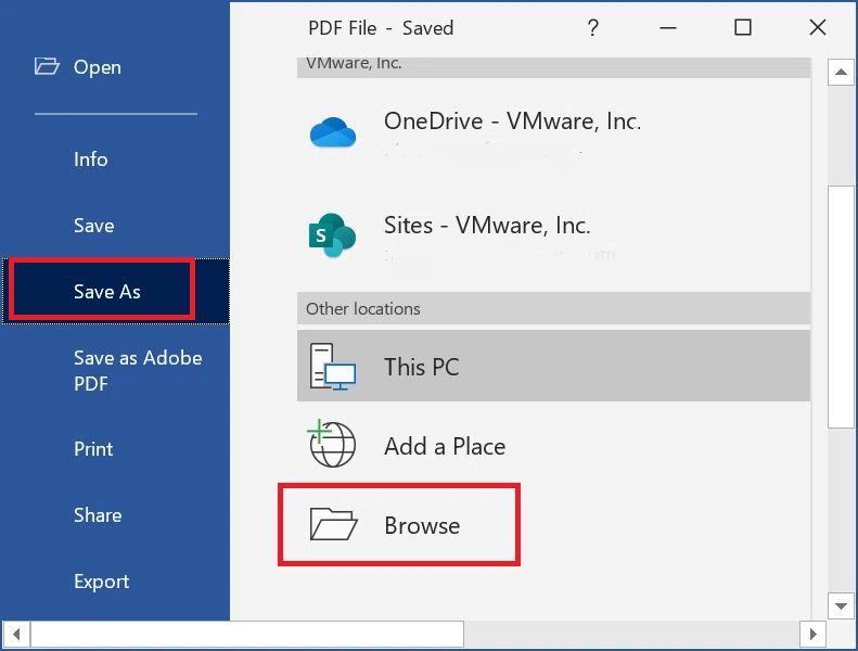 Password Protect PDF