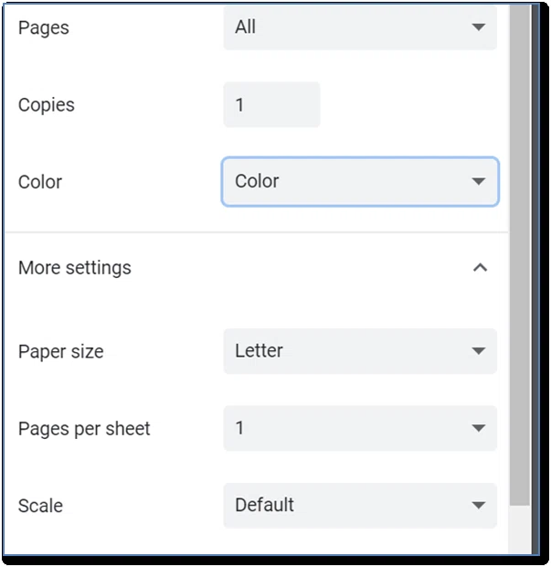 Imprimer un PDF
