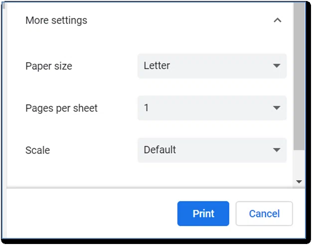 Imprimer un PDF
