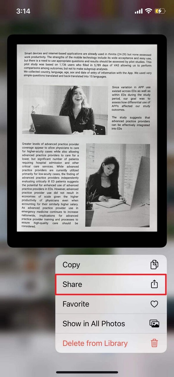 how to convert iphone picture to pdf