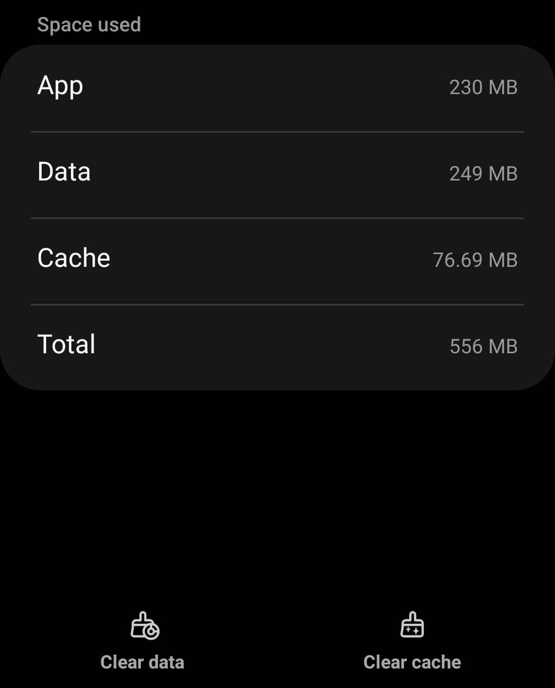 Clear Cache