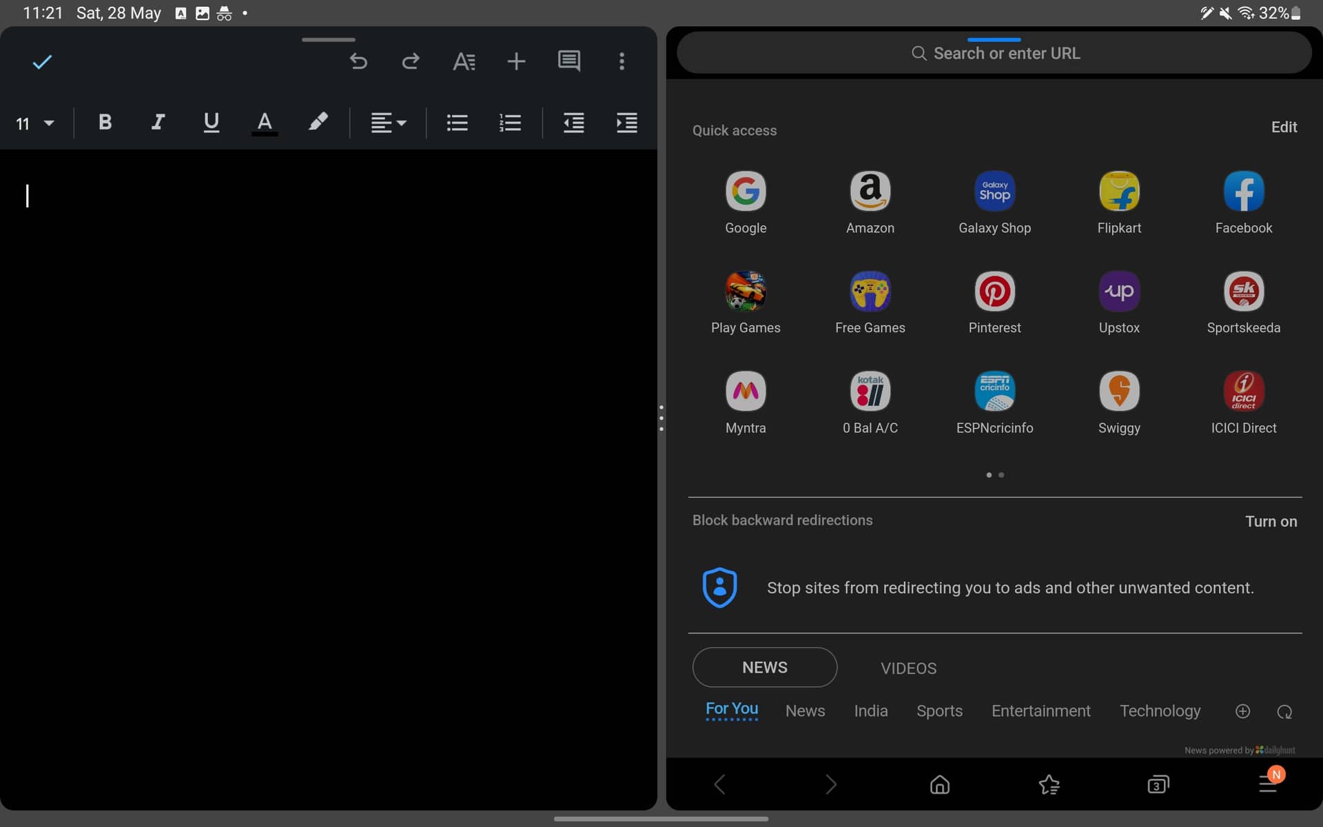 How to Use Split Screen Samsung Galaxy S8 Tablet
