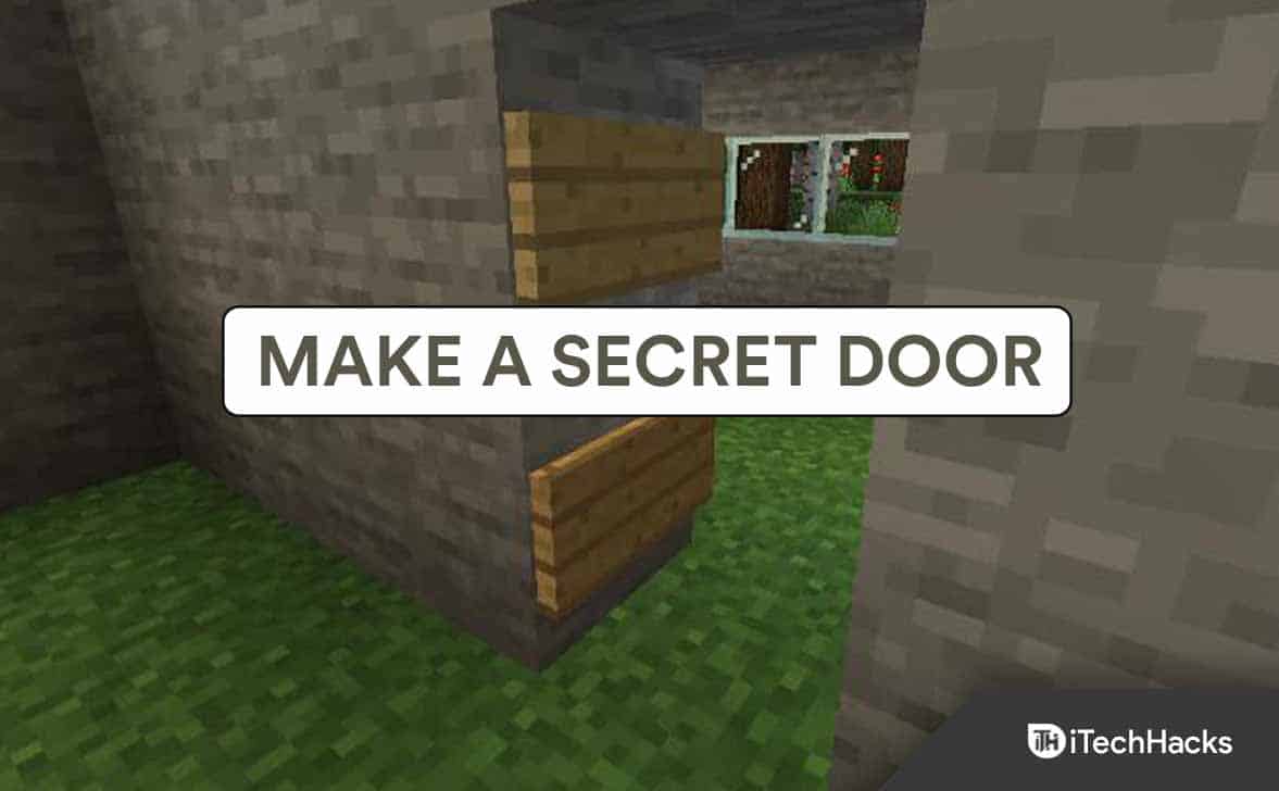 How To Make A Secret Door In Minecraft