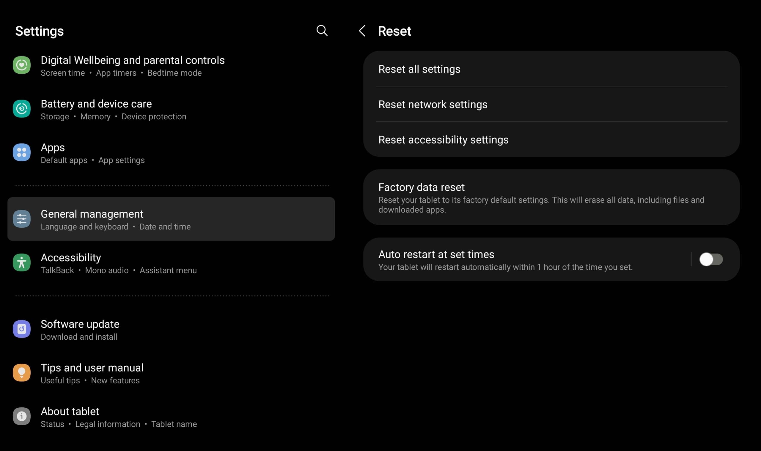 Samsung Galaxy Tab S8 - How to Soft/Hard Reset