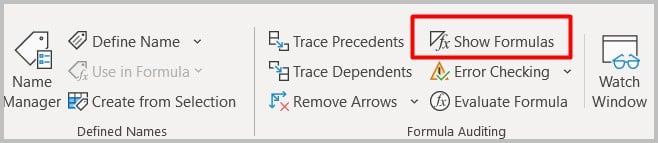 Excel-Show-Formulas