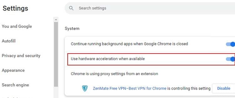 Use-hardware-acceleration