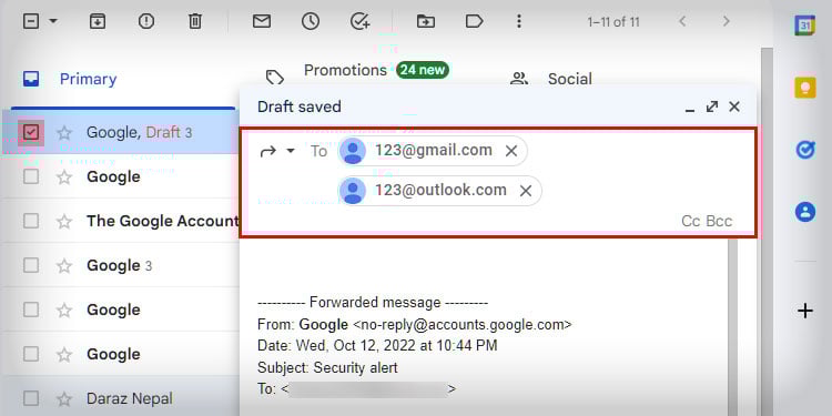multiple-emails