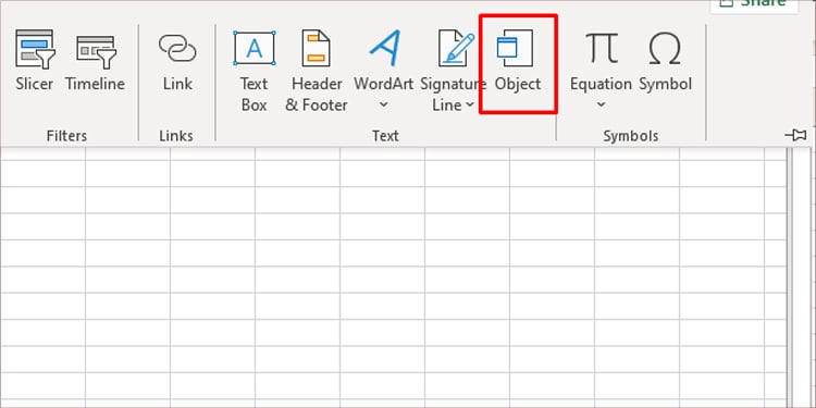 object-excel
