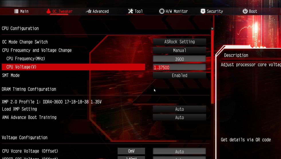 CPU overclock
