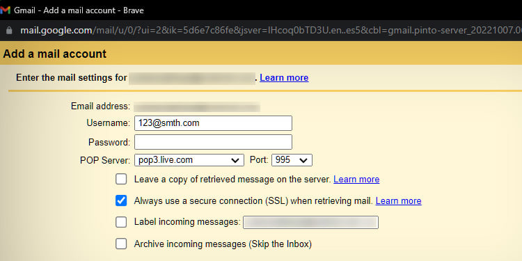 pop-server