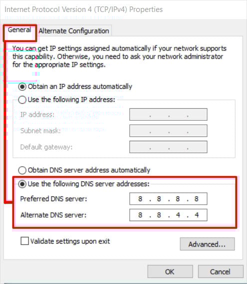 using-google-dns-ip
