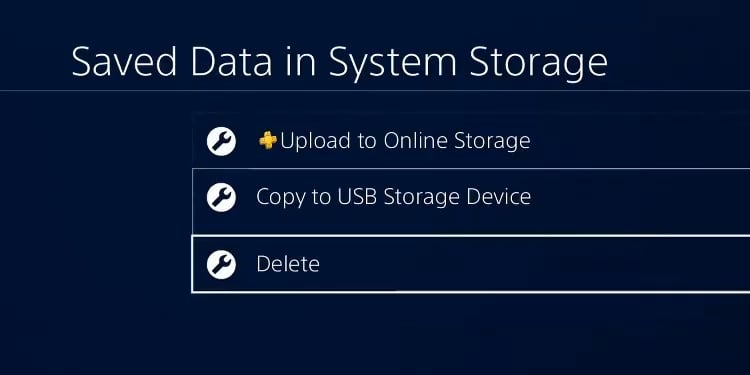 delete storage