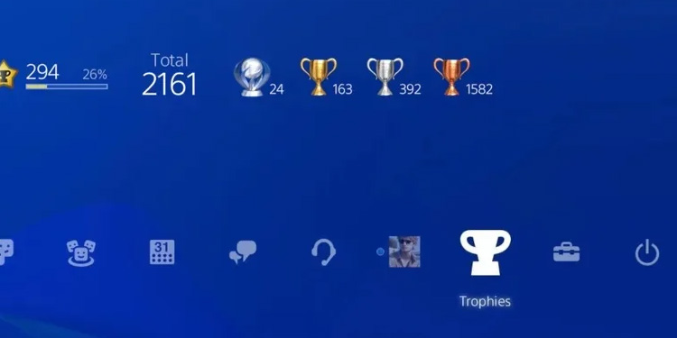 ps4 trophies 