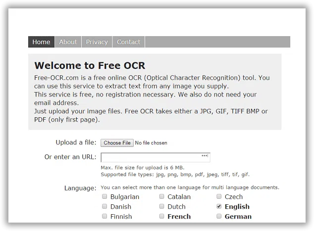 PDF ocr en ligne