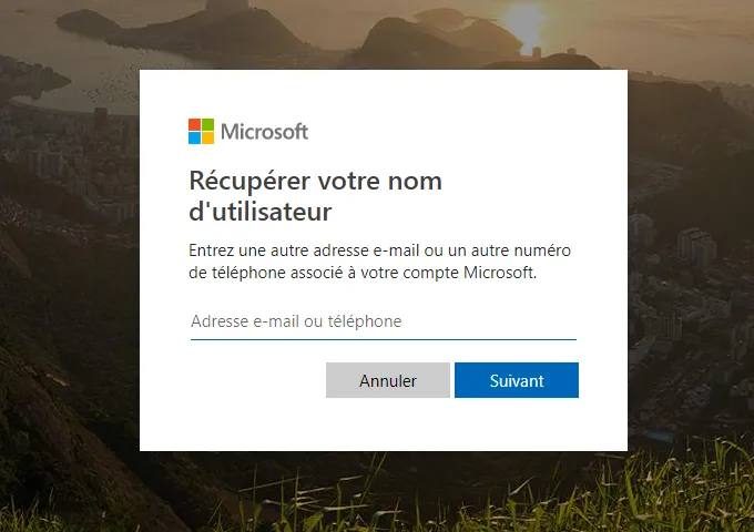 Réinitialiser le mot de passe Windows 10 avec un compte Microsoft